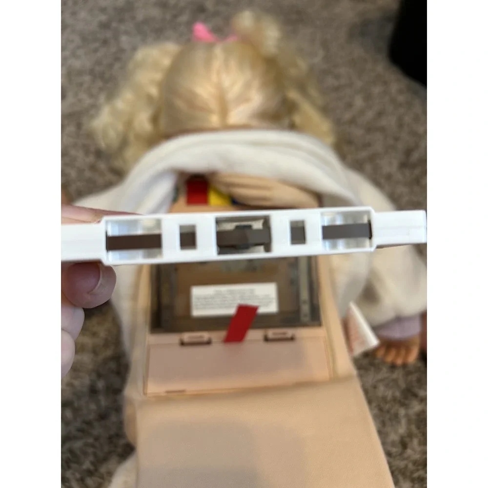Vintage 1986 Cricket Talking Doll In Original Box Eyes Move, Tape Included Read